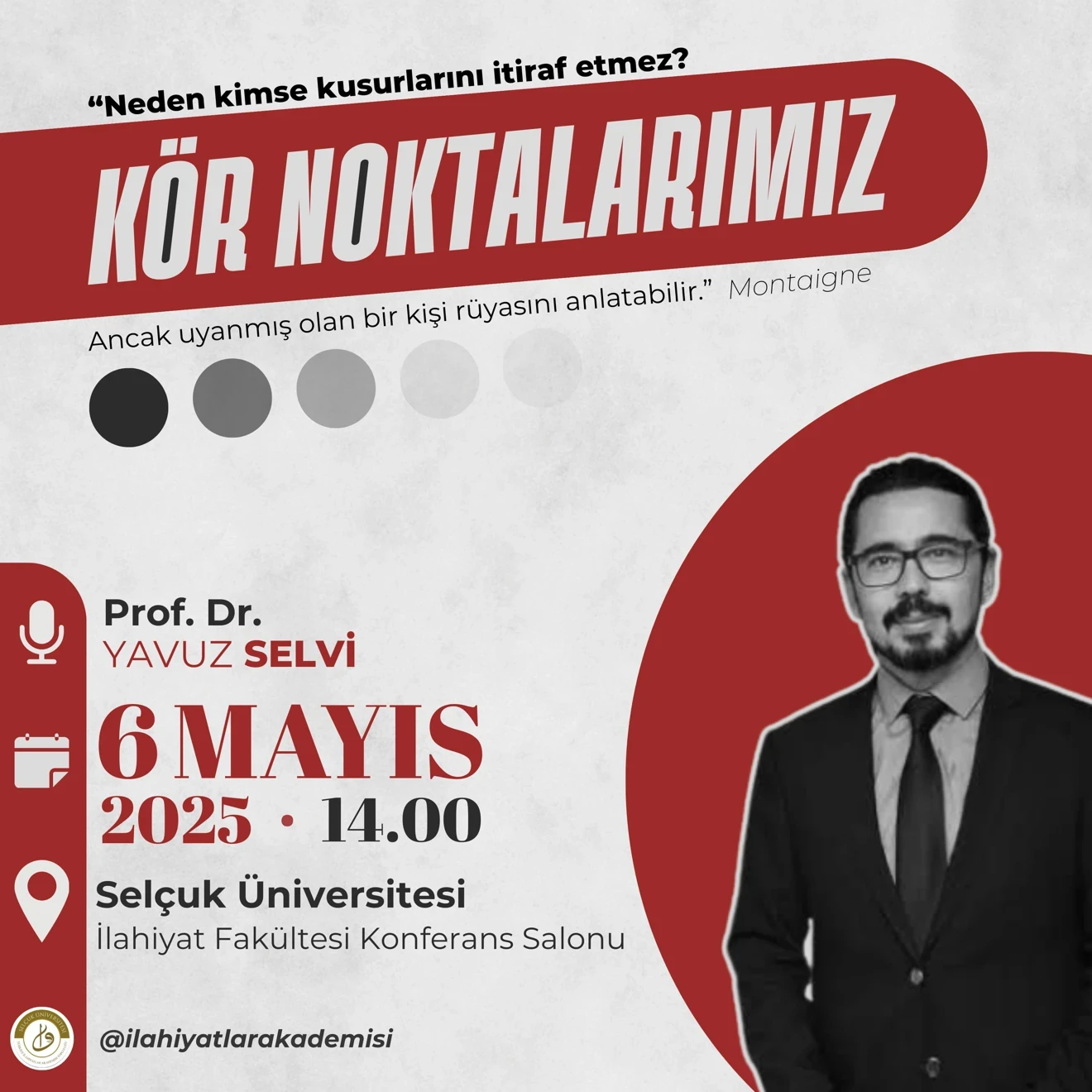 "Kör Noktalarımız" Konferansı Gerçekleştirildi